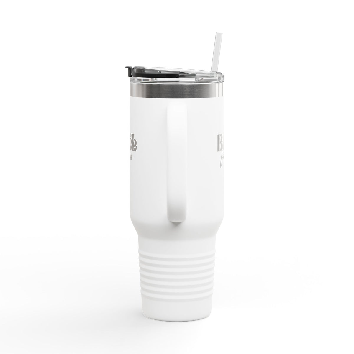 40oz Insulated Travel Mug — "I Read Black Fiction" Stainless Tumbler