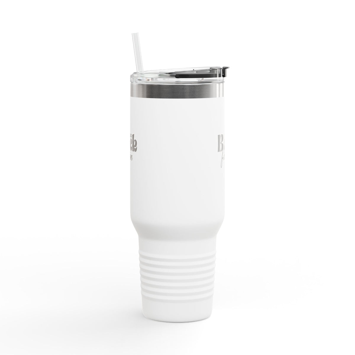 40oz Insulated Travel Mug — "I Read Black Fiction" Stainless Tumbler