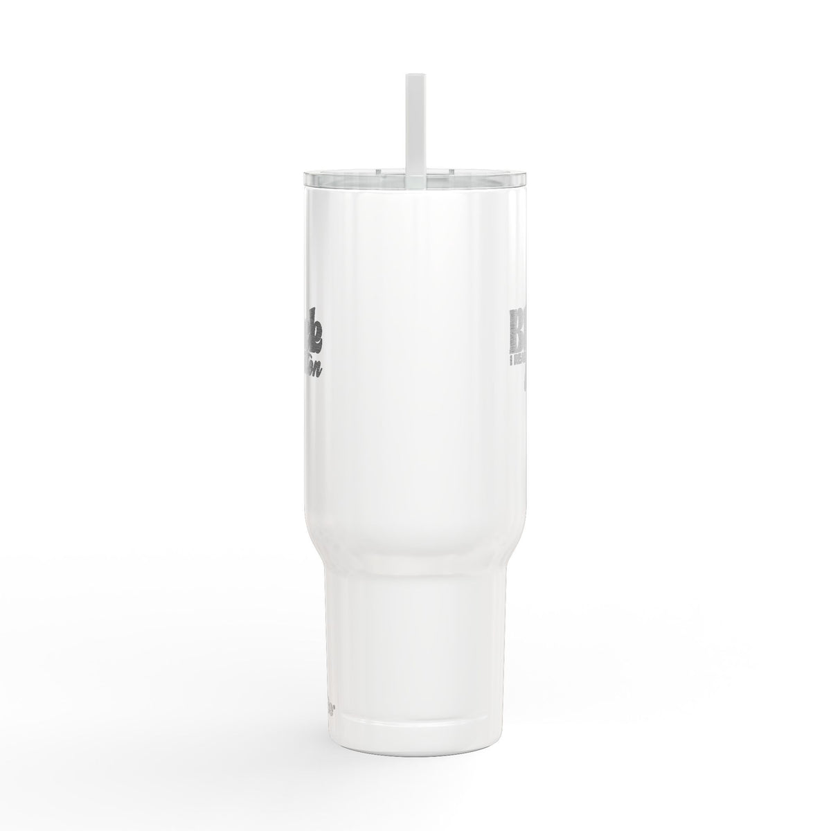 40oz Insulated Tumbler with Lid and Straw – Engraved Custom Design