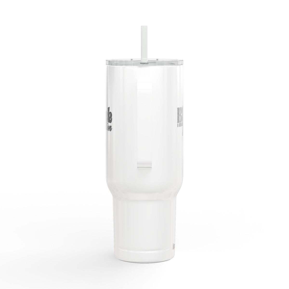 40oz Insulated Tumbler with Lid and Straw – Engraved Custom Design
