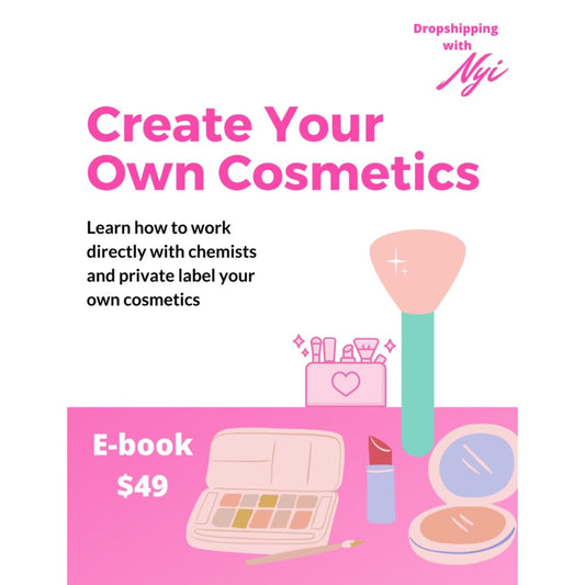 Create Your Own Cosmetics Ebook